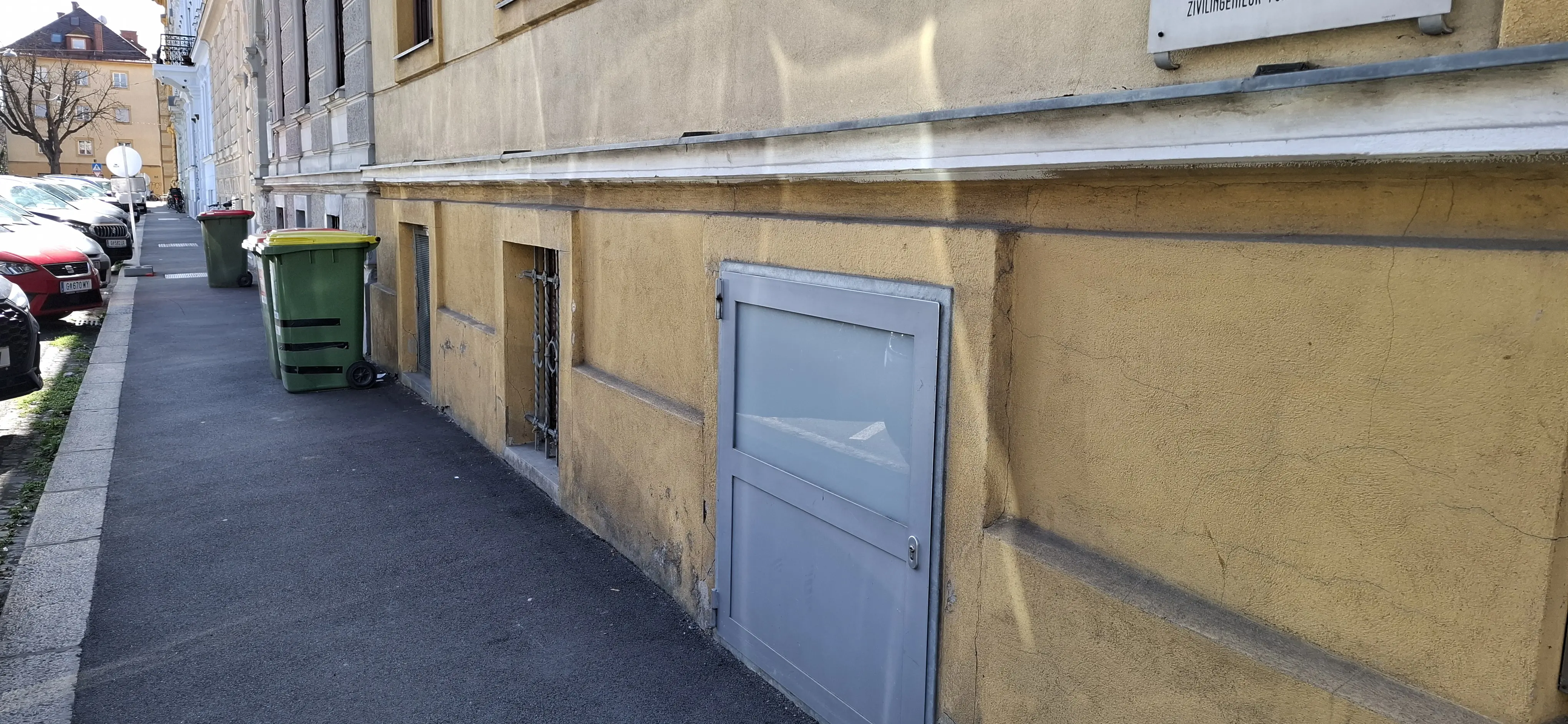 Very renovated cellar door